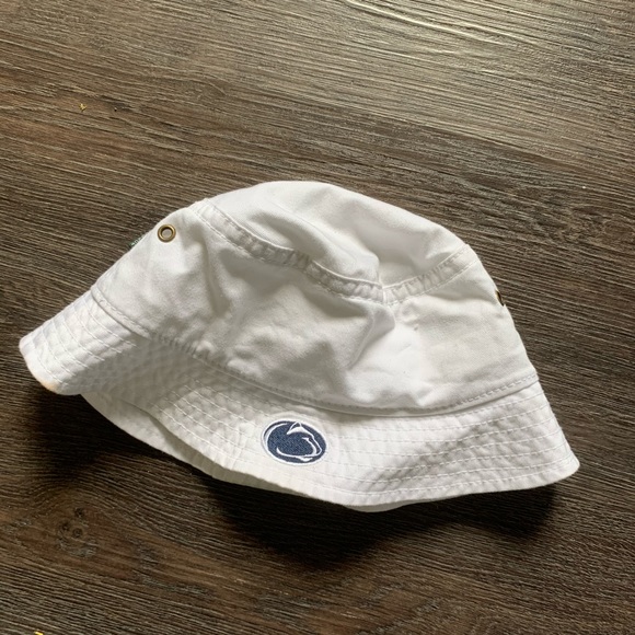 Penn state bucket hat white Clearance
